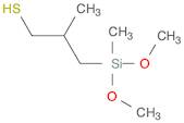 1-Propanethiol, 3-(dimethoxymethylsilyl)-2-methyl-