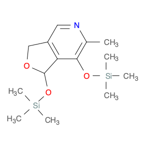 Furo[3,4-c]pyridine, 1,3-dihydro-6-methyl-1,7-bis[(trimethylsilyl)oxy]-