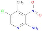 2-Pyridinamine, 5-chloro-4-methyl-3-nitro-