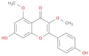 4H-1-Benzopyran-4-one, 7-hydroxy-2-(4-hydroxyphenyl)-3,5-dimethoxy-