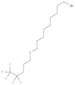 Nonane, 1-bromo-9-[(4,4,5,5,5-pentafluoropentyl)thio]-