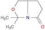 3H,5H-Pyrrolo[1,2-c]oxazol-5-one, tetrahydro-3,3-dimethyl-