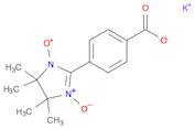 1H-Imidazol-1-yloxy,2-(4-carboxyphenyl)-4,5-dihydro-4,4,5,5-tetramethyl-, 3-oxide, potassium sal...