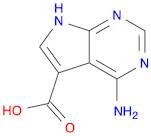 7H-Pyrrolo[2,3-d]pyrimidine-5-carboxylic acid, 4-amino-