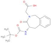 2H-2-Benzazepine-2-acetic acid, 4-[[(1,1-dimethylethoxy)carbonyl]amino]-1,3,4,5-tetrahydro-3-oxo...