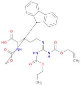 L-Ornithine, N5-[bis[[(2-propenyloxy)carbonyl]amino]methylene]-N2-[(9H-fluoren-9-ylmethoxy)carbony…