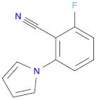 Benzonitrile, 2-fluoro-6-(1H-pyrrol-1-yl)-