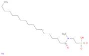 Ethanesulfonic acid, 2-[methyl(1-oxooctadecyl)amino]-, sodium salt (1:1)