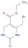 5-Pyrimidinecarboxylic acid, 4-(bromomethyl)-1,2,3,6-tetrahydro-2-oxo-, ethyl ester