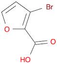 2-Furancarboxylic acid, 3-bromo-