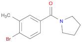 Methanone, (4-bromo-3-methylphenyl)-1-pyrrolidinyl-