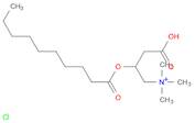 1-Propanaminium, 3-carboxy-N,N,N-trimethyl-2-[(1-oxodecyl)oxy]-, chloride (1:1)