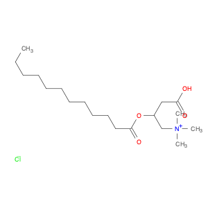 1-Propanaminium, 3-carboxy-N,N,N-trimethyl-2-[(1-oxododecyl)oxy]-, chloride (1:1)