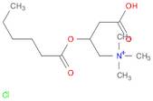 1-Propanaminium, 3-carboxy-N,N,N-trimethyl-2-[(1-oxohexyl)oxy]-, chloride (1:1)