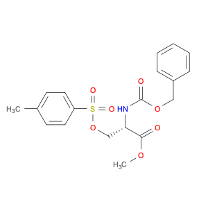 L-Serine, O-[(4-methylphenyl)sulfonyl]-N-[(phenylmethoxy)carbonyl]-, methyl ester