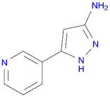 1H-Pyrazol-3-amine, 5-(3-pyridinyl)-