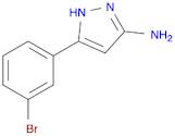 1H-Pyrazol-3-amine, 5-(3-bromophenyl)-