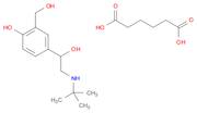 Hexanedioic acid, compd. with α1-[[(1,1-dimethylethyl)amino]methyl]-4-hydroxy-1,3-benzenedimetha...