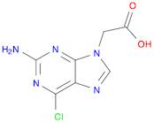 9H-Purine-9-acetic acid, 2-amino-6-chloro-