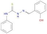 Hydrazinecarbothioamide, 2-[(2-hydroxyphenyl)methylene]-N-phenyl-