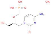 Phosphonic acid, P-[[(1S)-2-(4-amino-2-oxo-1(2H)-pyrimidinyl)-1-(hydroxymethyl)ethoxy]methyl]-, ...