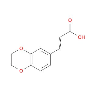 2-Propenoic acid, 3-(2,3-dihydro-1,4-benzodioxin-6-yl)-