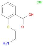 Benzoic acid, 2-[(2-aminoethyl)thio]-, hydrochloride (1:1)