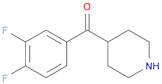 Methanone, (3,4-difluorophenyl)-4-piperidinyl-