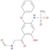 MethanesulfonaMide, N-[4-[2-(forMylaMino)acetyl]-5-hydroxy-2-phenoxyphenyl]-