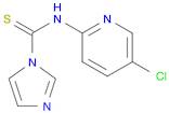 1H-Imidazole-1-carbothioamide, N-(5-chloro-2-pyridinyl)-