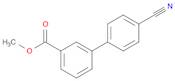 [1,1'-Biphenyl]-3-carboxylic acid, 4'-cyano-, methyl ester