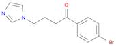 1-Butanone, 1-(4-bromophenyl)-4-(1H-imidazol-1-yl)-