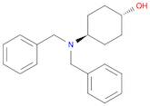 Cyclohexanol, 4-[bis(phenylmethyl)amino]-, trans-