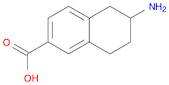 2-Naphthalenecarboxylic acid, 6-amino-5,6,7,8-tetrahydro-