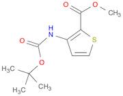 2-Thiophenecarboxylic acid, 3-[[(1,1-dimethylethoxy)carbonyl]amino]-, methyl ester