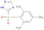 1H-1,2,4-Triazole, 5-[(2,4,6-trimethylphenyl)sulfonyl]-