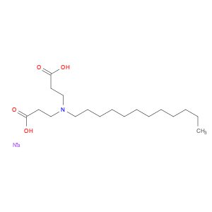 β-Alanine, N-(2-carboxyethyl)-N-dodecyl-, sodium salt (1:1)