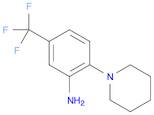 Benzenamine, 2-(1-piperidinyl)-5-(trifluoromethyl)-