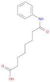 Octanoic acid, 8-oxo-8-(phenylamino)-