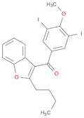 Methanone, (2-butyl-3-benzofuranyl)(3,5-diiodo-4-methoxyphenyl)-