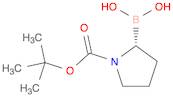 1-Pyrrolidinecarboxylic acid, 2-borono-, 1-(1,1-dimethylethyl) ester, (R)- (9CI)