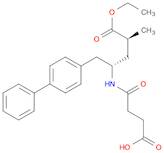 [1,1'-Biphenyl]-4-pentanoic acid, γ-[(3-carboxy-1-oxopropyl)amino]-α-methyl-, α-ethyl ester, (αS,γ…