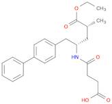 [1,1'-Biphenyl]-4-pentanoic acid, γ-[(3-carboxy-1-oxopropyl)amino]-α-methyl-, α-ethyl ester, (αR...