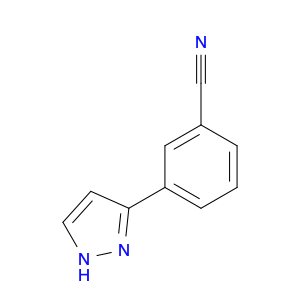 3-(1H-Pyrazol-5-yl)benzonitrile