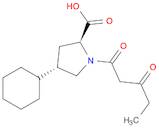 L-Proline, 4-cyclohexyl-1-(1,3-dioxopentyl)-, trans- (9CI)