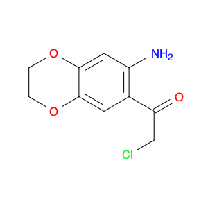 Ethanone, 1-(7-amino-2,3-dihydro-1,4-benzodioxin-6-yl)-2-chloro-