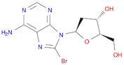 Adenosine, 8-bromo-2'-deoxy-