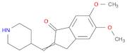 1H-Inden-1-one, 2,3-dihydro-5,6-dimethoxy-2-(4-piperidinylmethylene)-