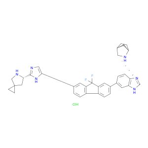 6-(7-(2-((S)-5-Azaspiro[2.4]heptan-6-yl)-1H-imidazol-5-yl)-9,9-difluoro-9H-fluoren-2-yl)-2-((1R,3S…
