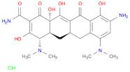 2-Naphthacenecarboxamide, 9-amino-4,7-bis(dimethylamino)-1,4,4a,5,5a,6,11,12a-octahydro-3,10,12,...